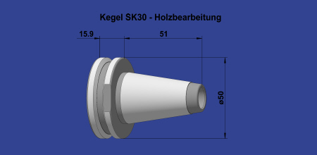 Werkzeughalter SK 30